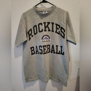 Vintage Rockies Baseball Tshirt